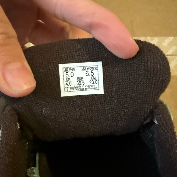 Gray and Red Sneakers - Picture 5 of 5